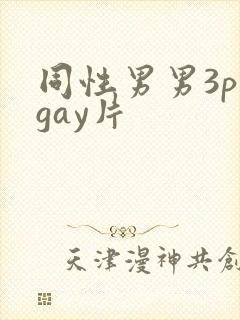 同性男男3p黄gay片