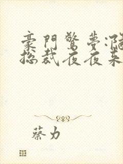 豪门惊梦:隐婚总裁夜夜来