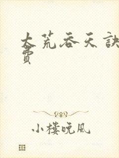 太荒吞天诀 免费