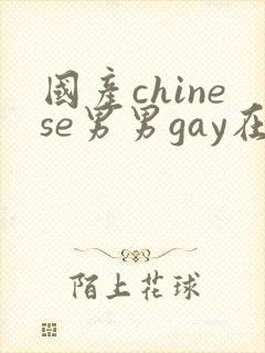 国产chinese男男gay在线视频封面
