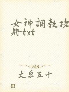 女神调教攻略手册txt