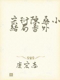 宋衍陈桑小说大结局番外