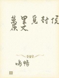 万里觅封侯全诗原文