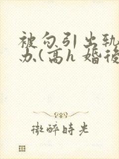 被勾引出轨怎么办(高h 婚后np