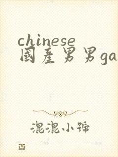 chinese国产男男gay网站