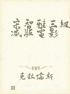 宋智雅三级无删减版电影