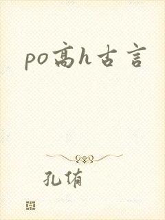 po高h古言