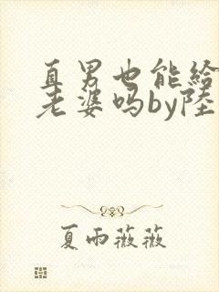 直男也能给人当老婆吗by陆酌言小说
