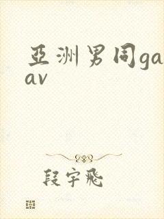 亚洲男同gayav