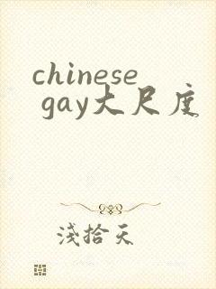 chinese gay大尺度