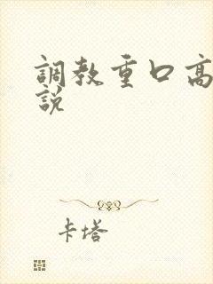 调教重口高h小说