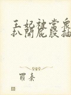 王妃被当众调教扒开屁股抽打