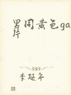 男同黄色gay片封面