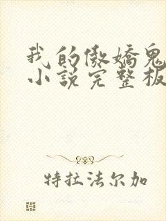 我的傲娇鬼夫 小说完整板