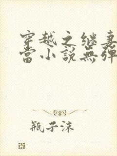 穿越之继妻不好当小说无弹窗最新章节封面