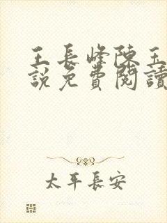 王长峰陈玉娆小说免费阅读全文正版