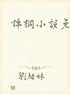 锦桐小说免费