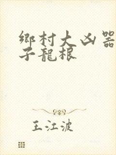 乡村大凶器之傻子龙根