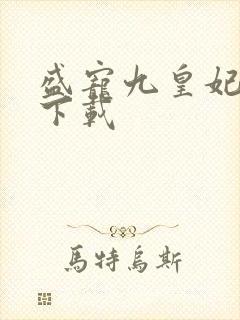 盛宠九皇妃小说下载