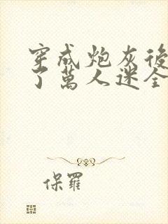 穿成炮灰后我成了万人迷全文封面
