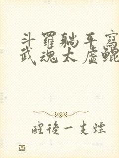 斗罗躺平写日记武魂太虚鲲小说