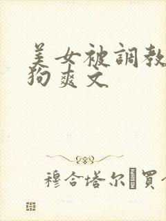 美女被调教成母狗爽文封面