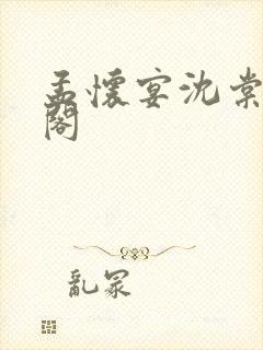 孟怀宴沈棠笔趣阁封面