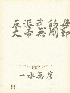 反派我的母亲是大帝无删节完整