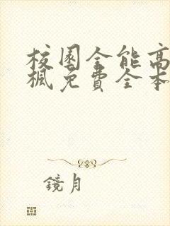 校园全能高手季枫免费全本阅读