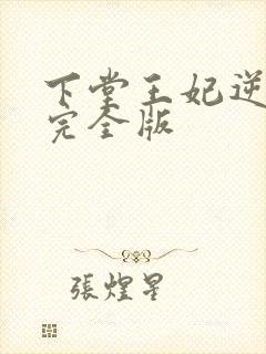 下堂王妃逆袭记完全版
