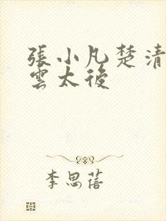 张小凡楚清璇风云太后封面