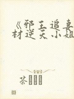 《邪王追妻:废材逆天小姐