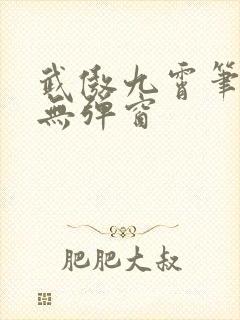 武傲九霄笔趣阁无弹窗封面