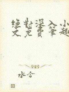绝对深入小说全文免费笔趣阁