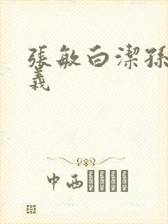 张敏白洁孙倩高义