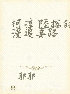 柯淳 陆总的漫漫追妻路