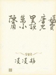 陈万里唐嫣然主角小说免费阅读