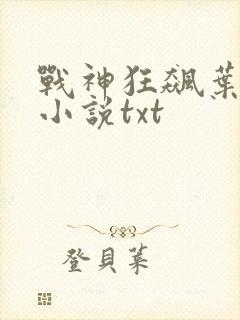 战神狂飙叶无缺小说txt