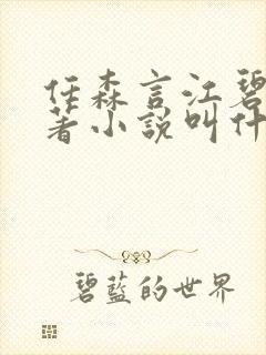 任森言江碧茵原著小说叫什么