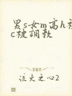 男s女m高h被c被调教