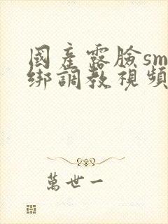 国产露脸sm捆绑调教视频