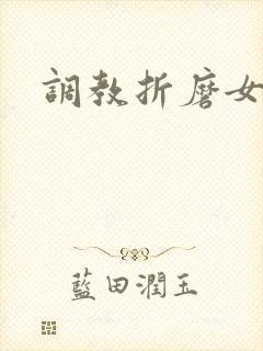 调教折磨女封面