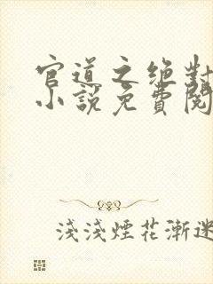 官道之绝对权力小说免费阅读无弹窗