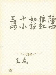 三十如狼陪读妈妈小说杜雨馨