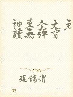 神墓全文免费阅读无弹窗