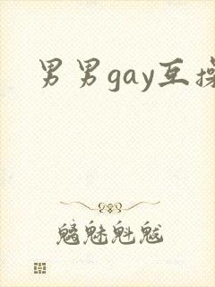 男男gay互操