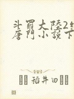 斗罗大陆2绝世唐门小说下载