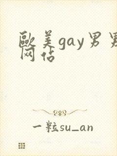 欧美gay男男网站