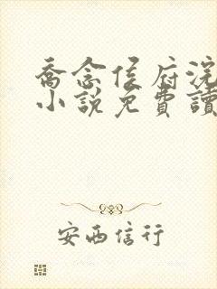 乔念侯府浣衣局小说免费读大结局