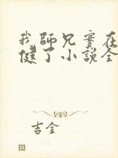 我师兄实在太稳健了小说全集看